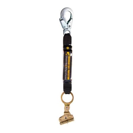 Gf Protection Guardian 01507 GRAB-R 18"L Rope Grab With Shock Pack, 5/8" or 1/2" Thick Rope 1507